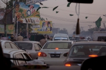 Dusk in Lahore 2007